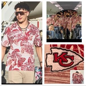 tommy bahama kc chiefs hawaiian shirt